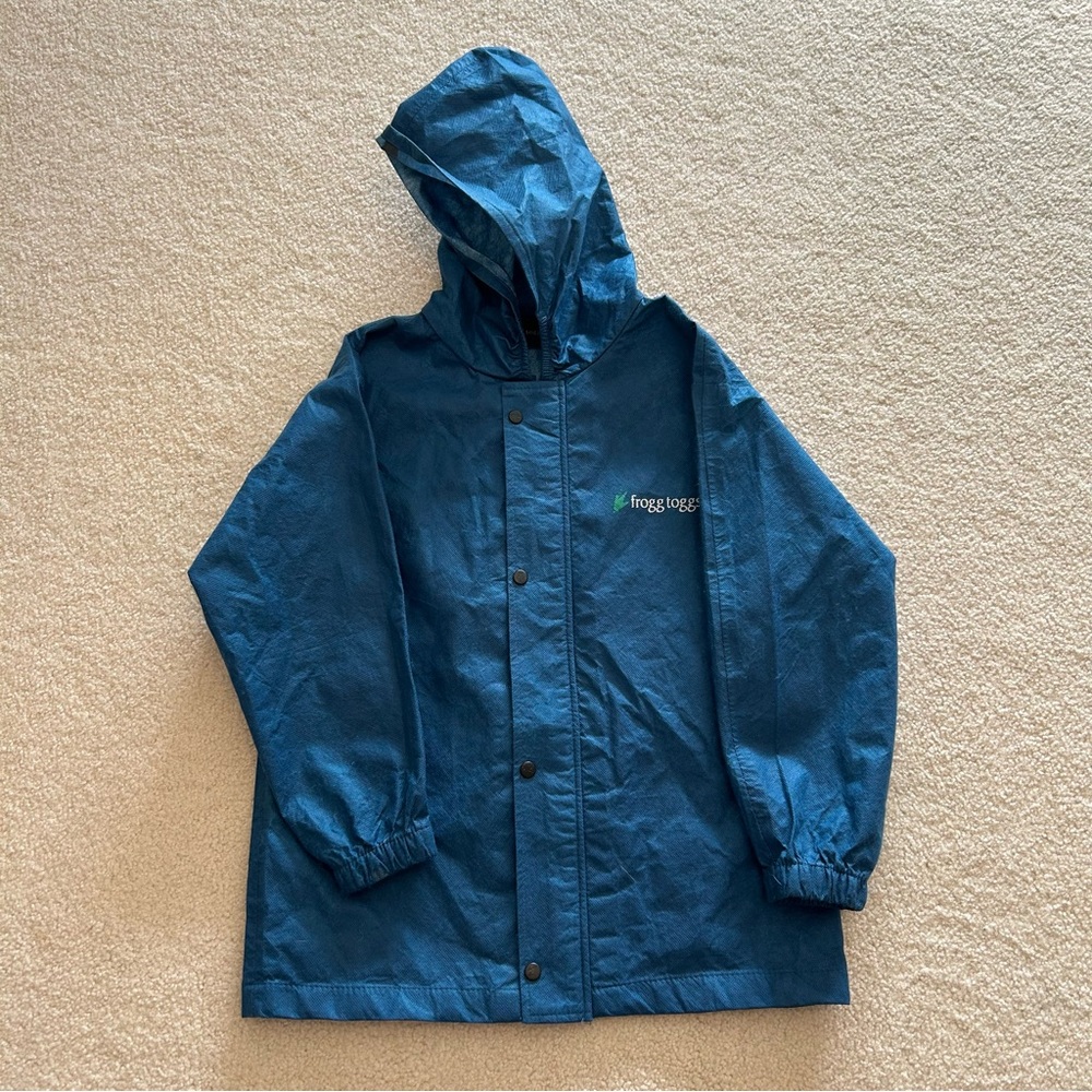 Kids Size Medium Frogg Toggs Rain Gear Jacket